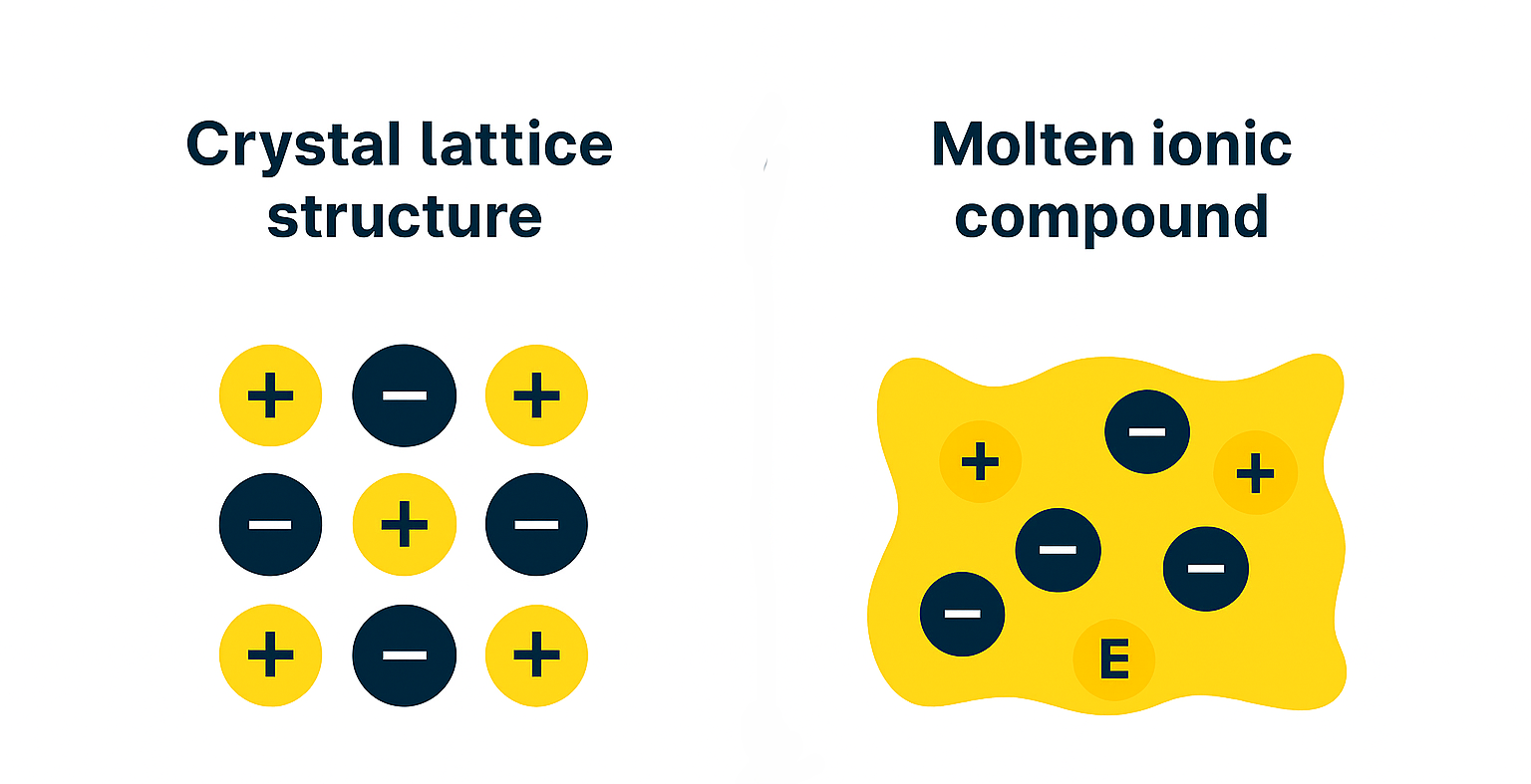 Ionic Compound Structure Diagram